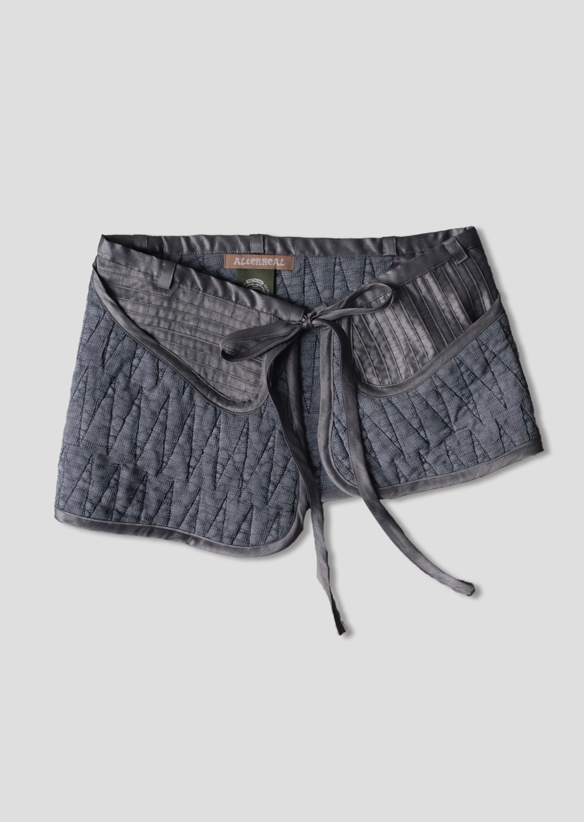 Travel Apron Skirt - Stone Grey