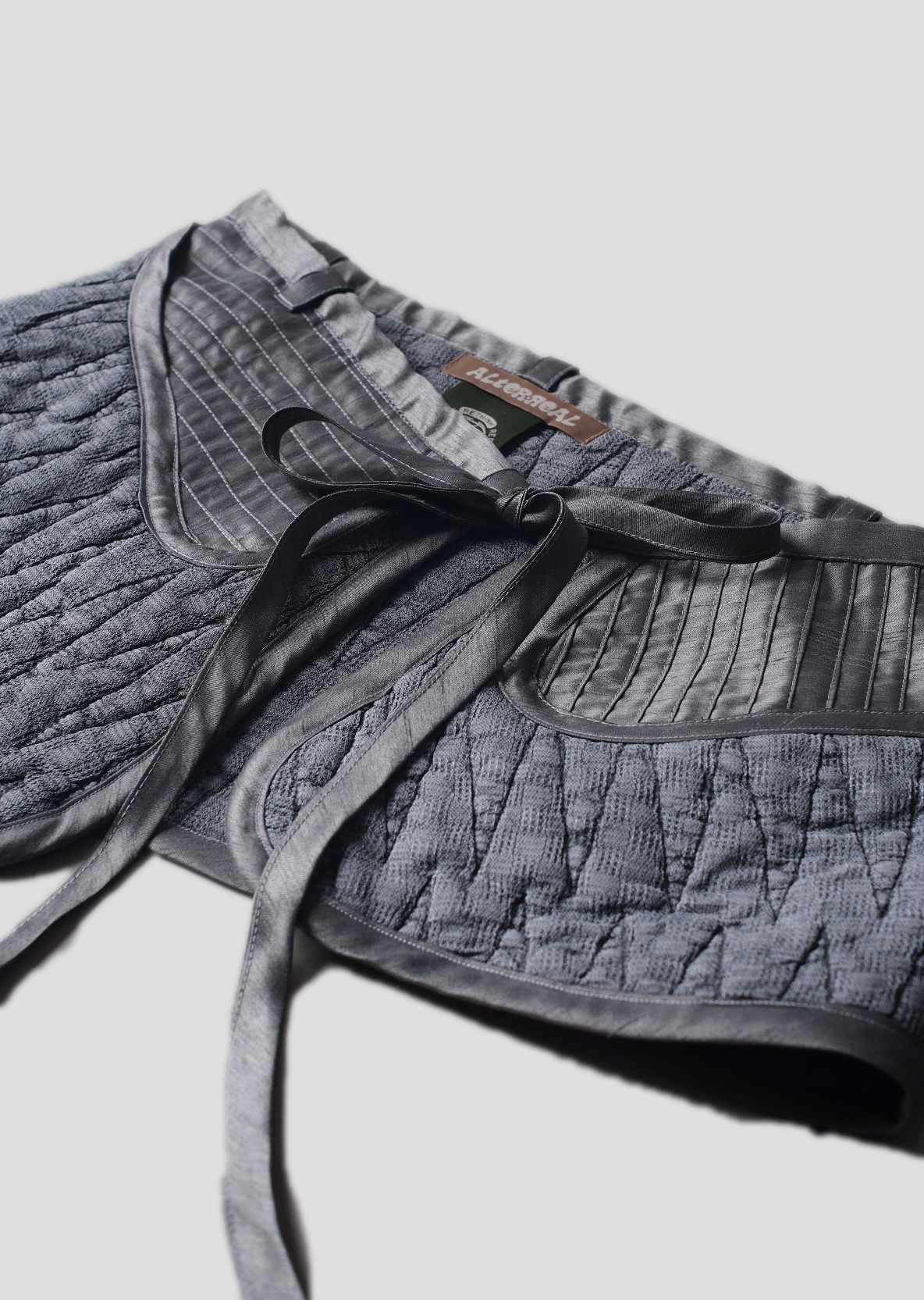 Travel Apron Skirt - Stone Grey