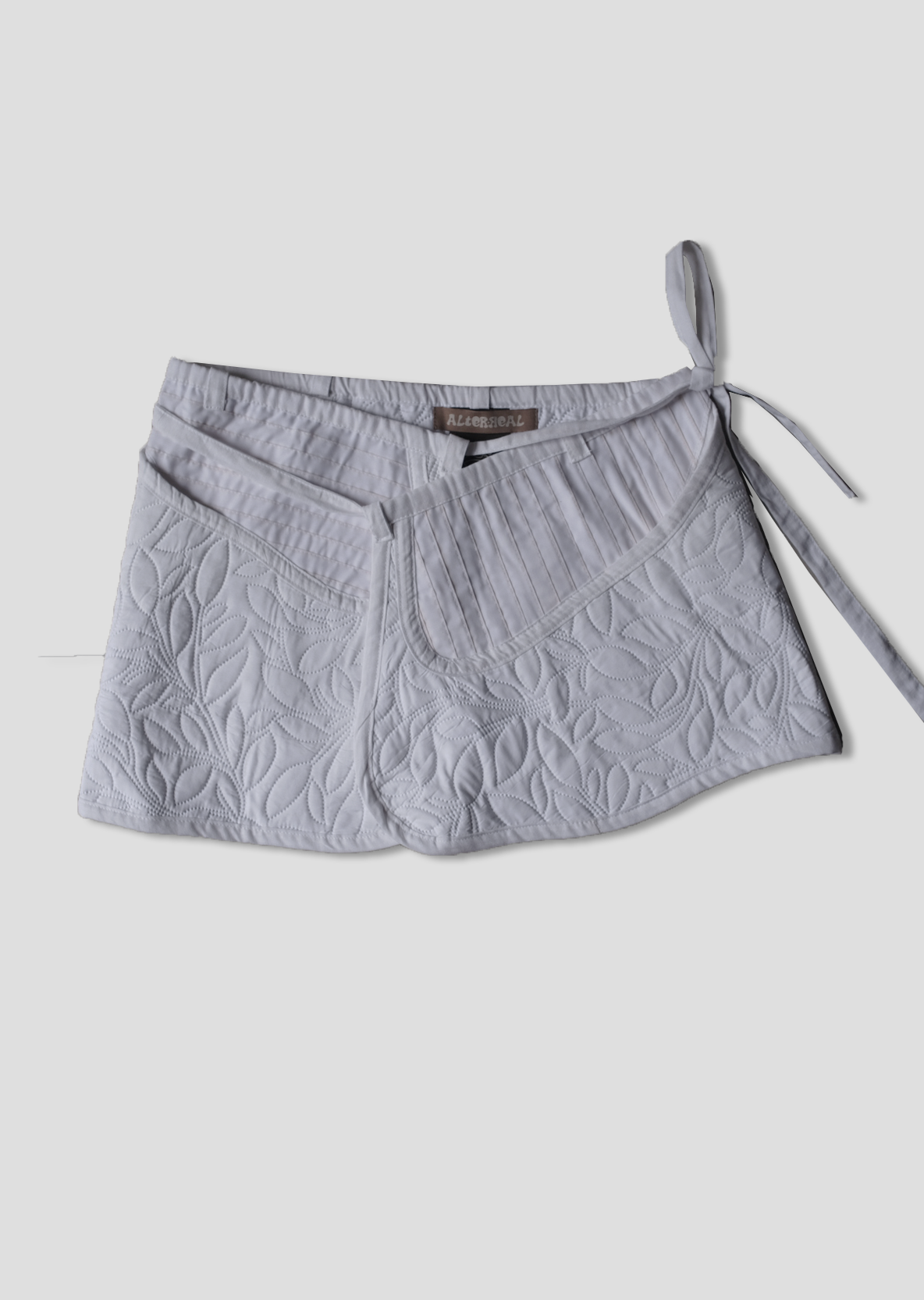 Travel Apron Skirt - White