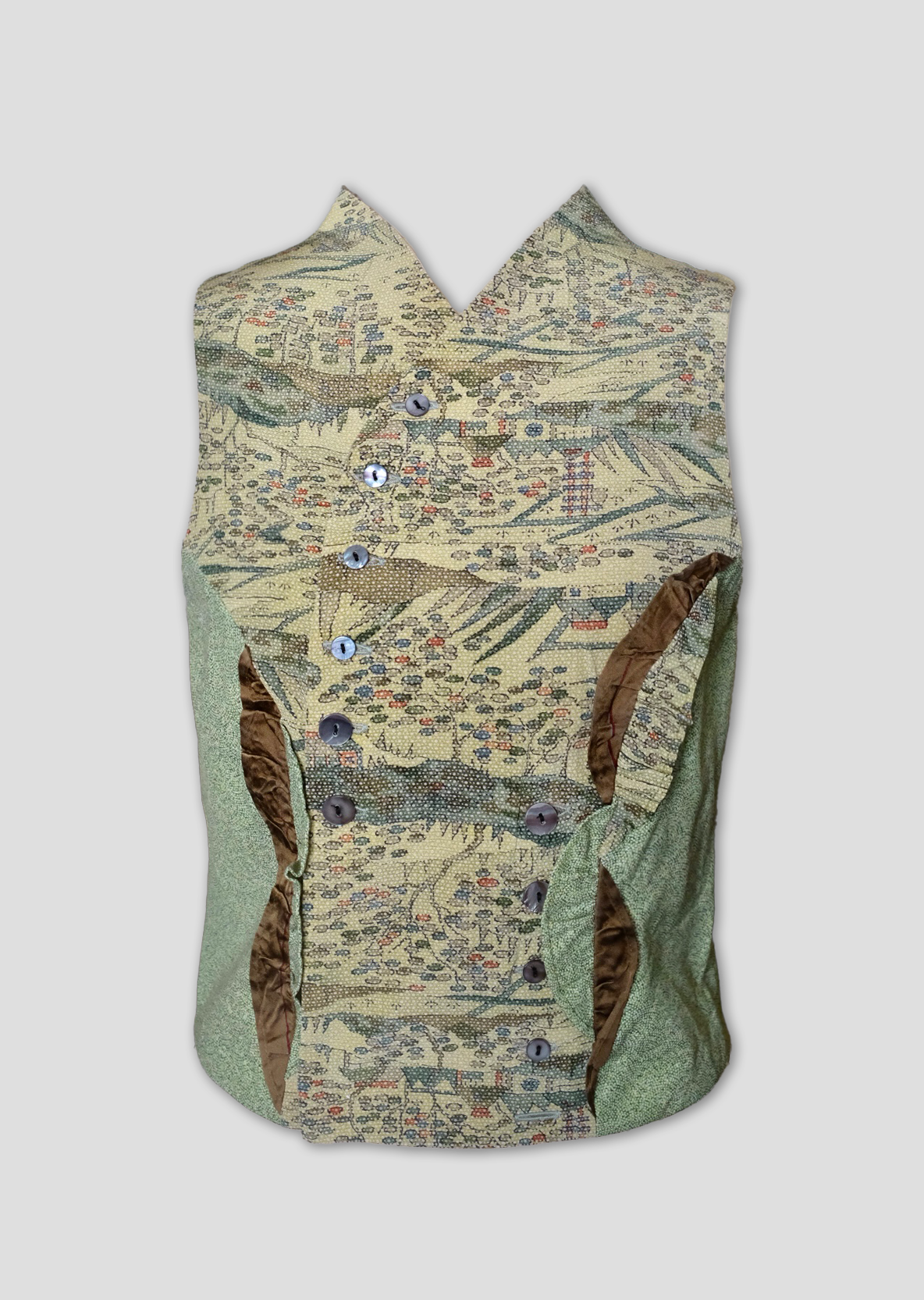 Fungi Button Top - Green