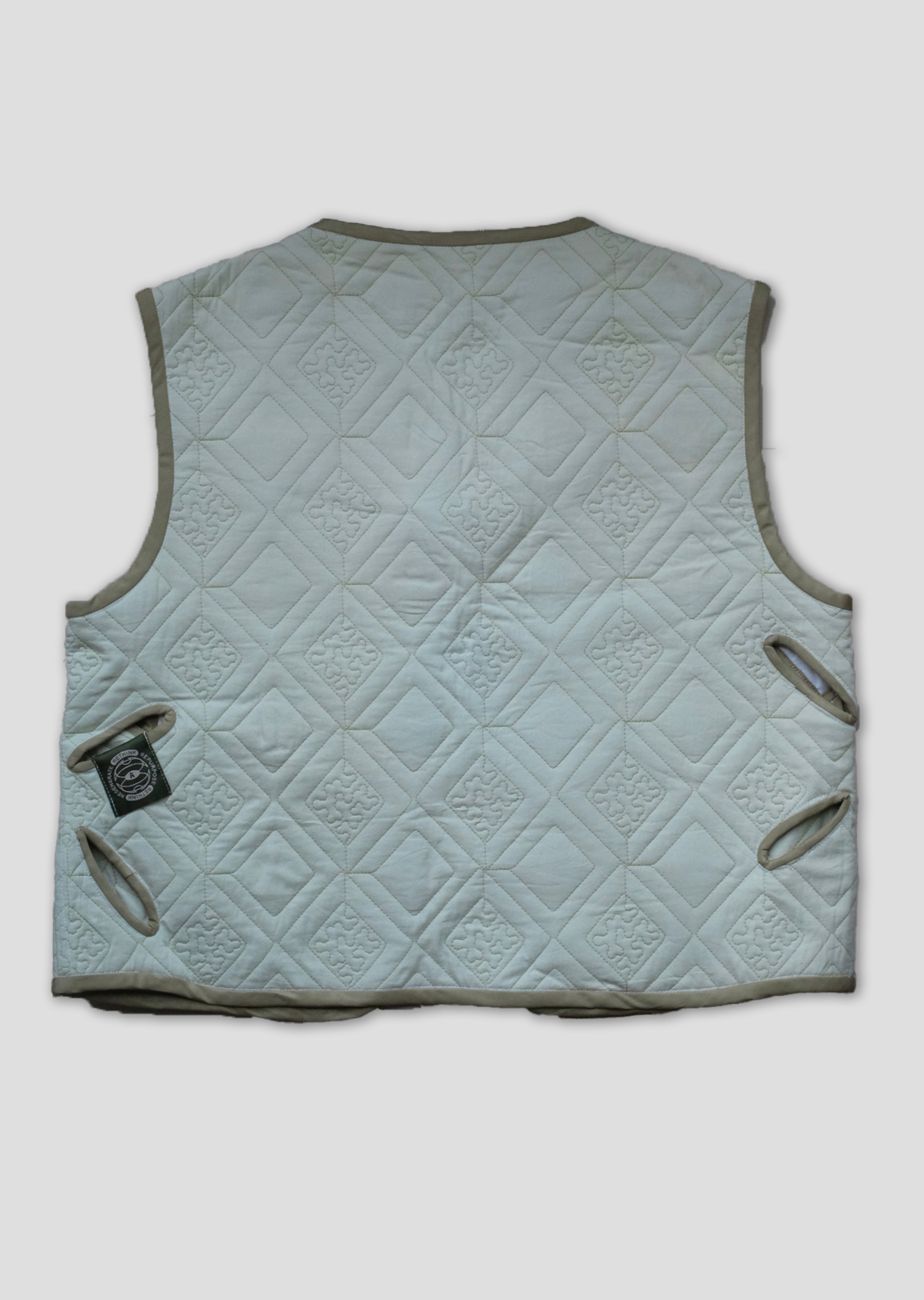 Cropped Morph Vest - Apple