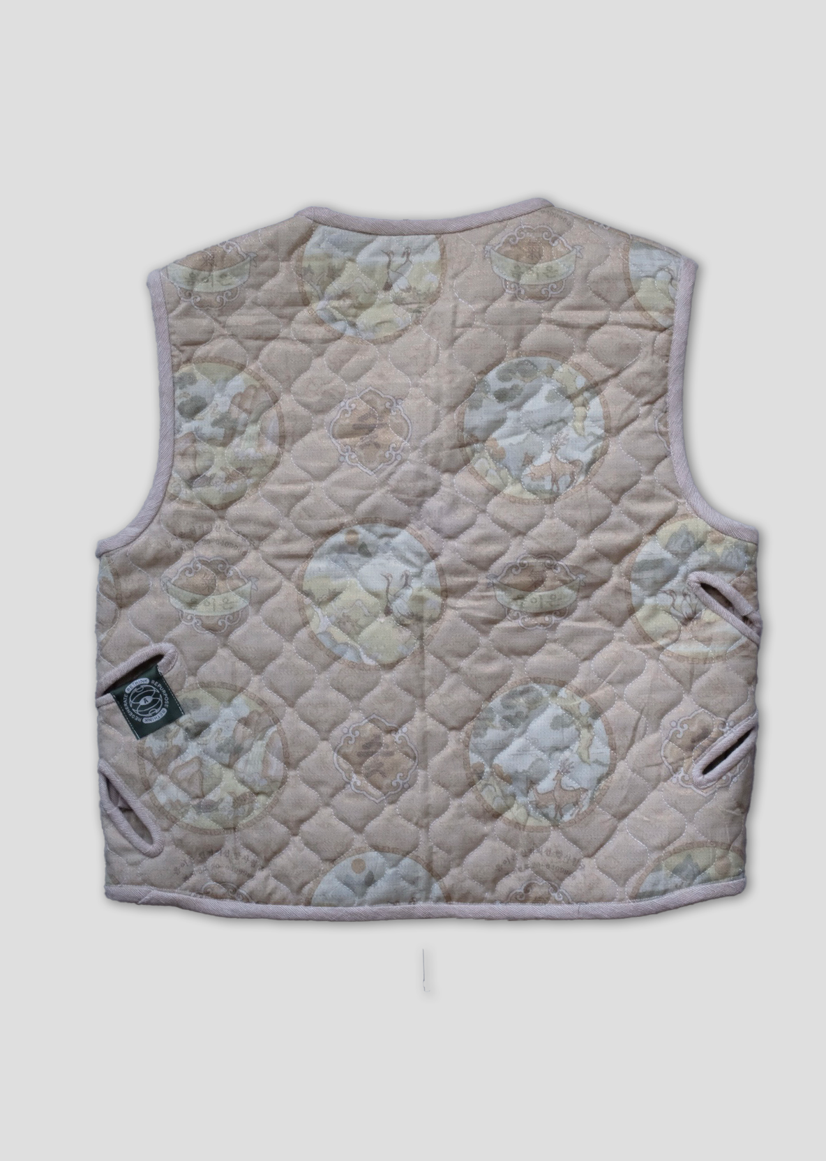 Cropped Morph Vest - Gilded