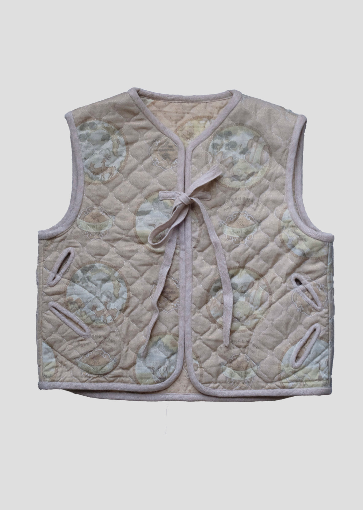 Cropped Morph Vest - Gilded