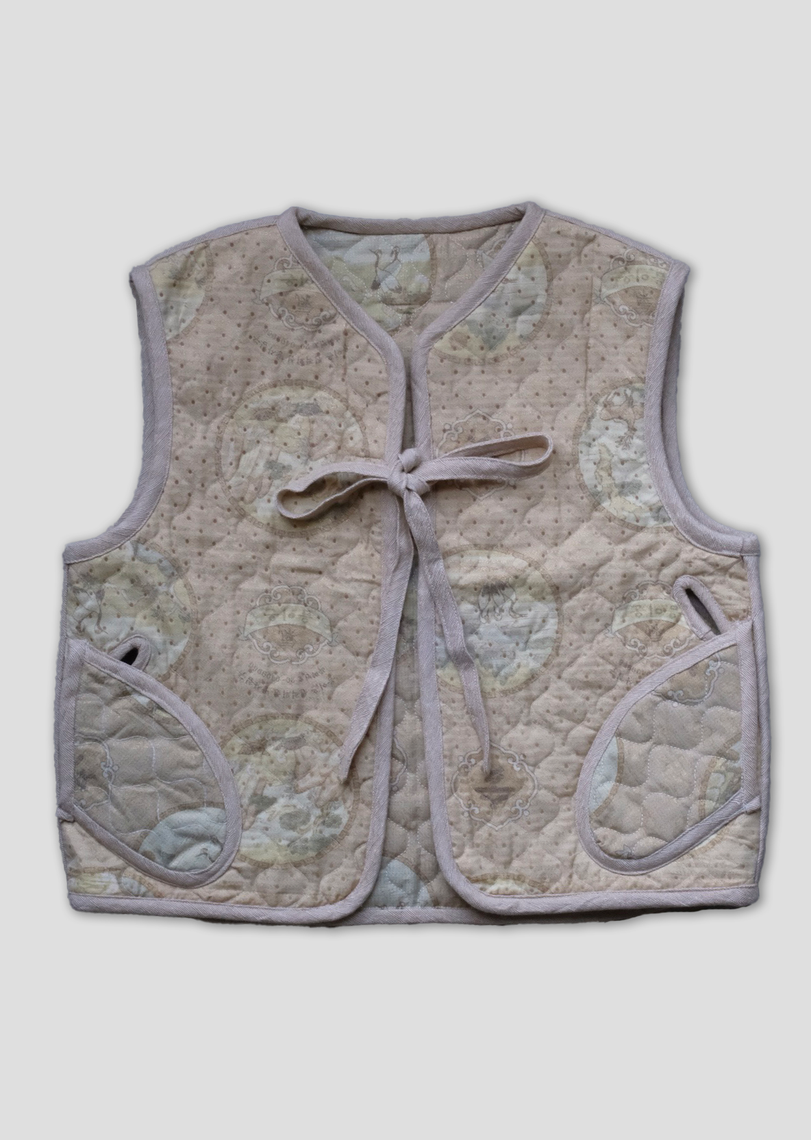 Cropped Morph Vest - Gilded