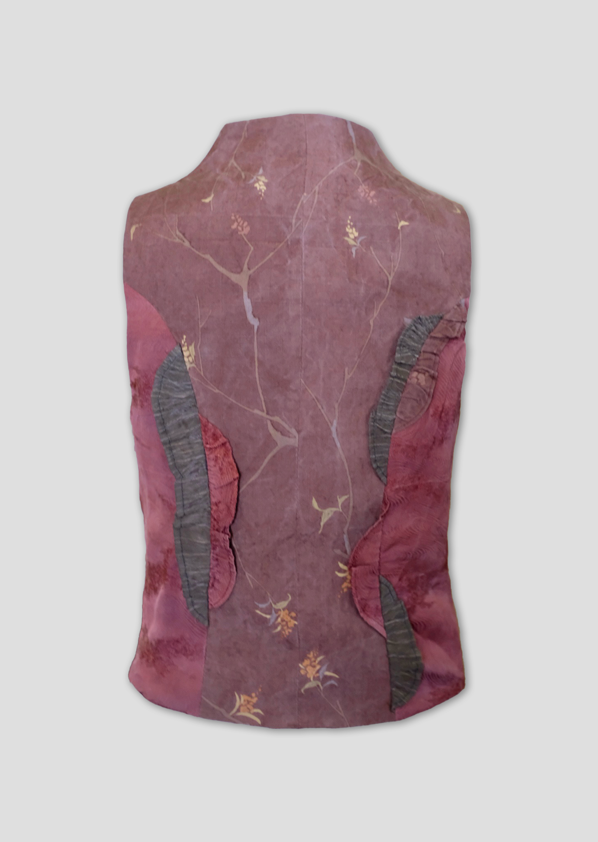 Fungi Button Top - Maroon