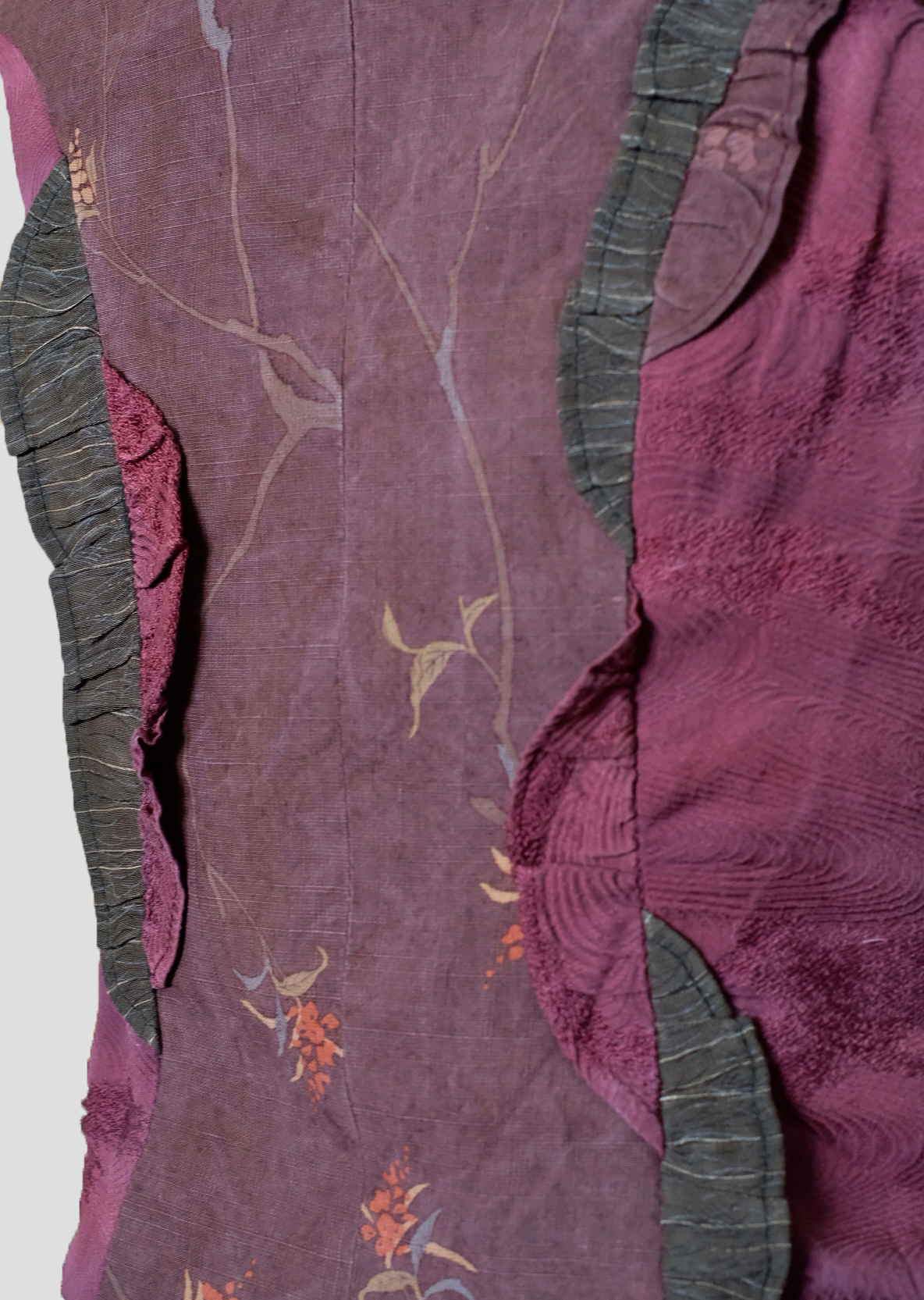 Fungi Button Top - Maroon